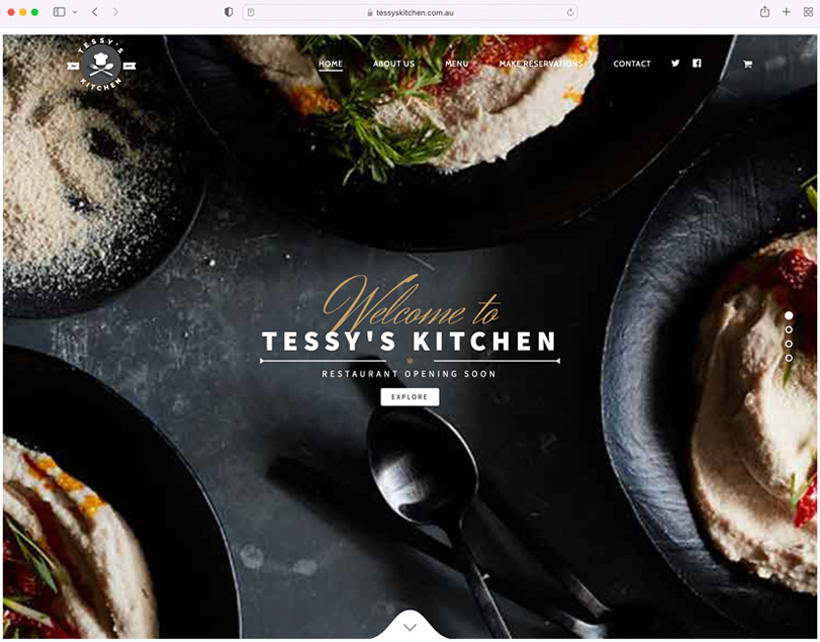 tessys kitchen website